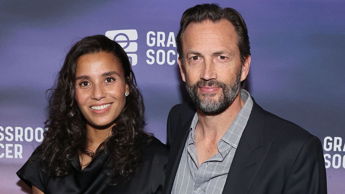 Marilee Fiebig and Andrew Shue.