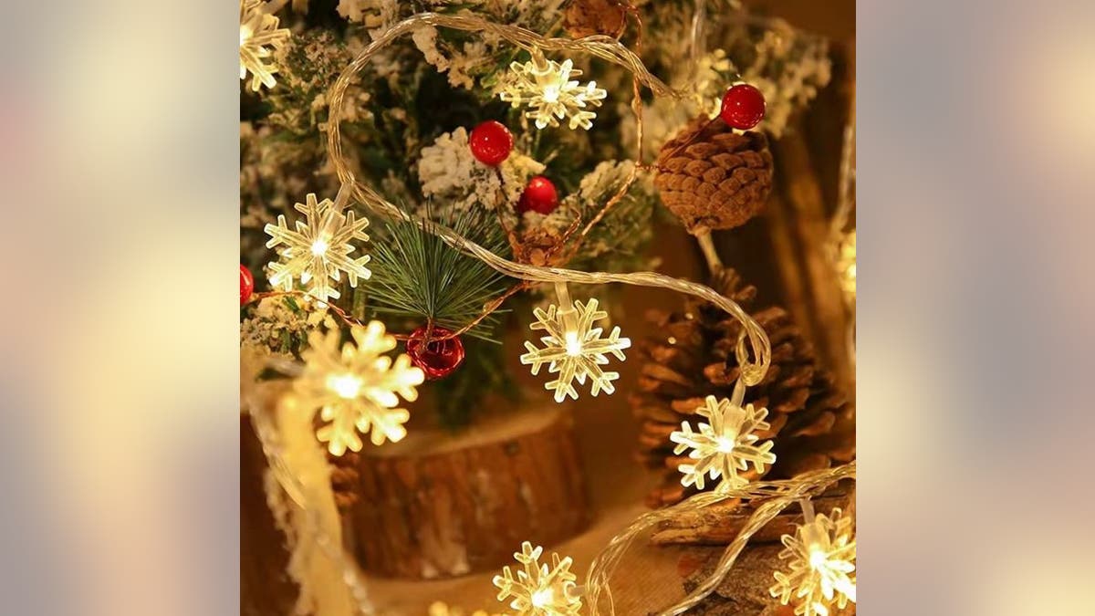 Add some extra lighting to your Christmas setup.