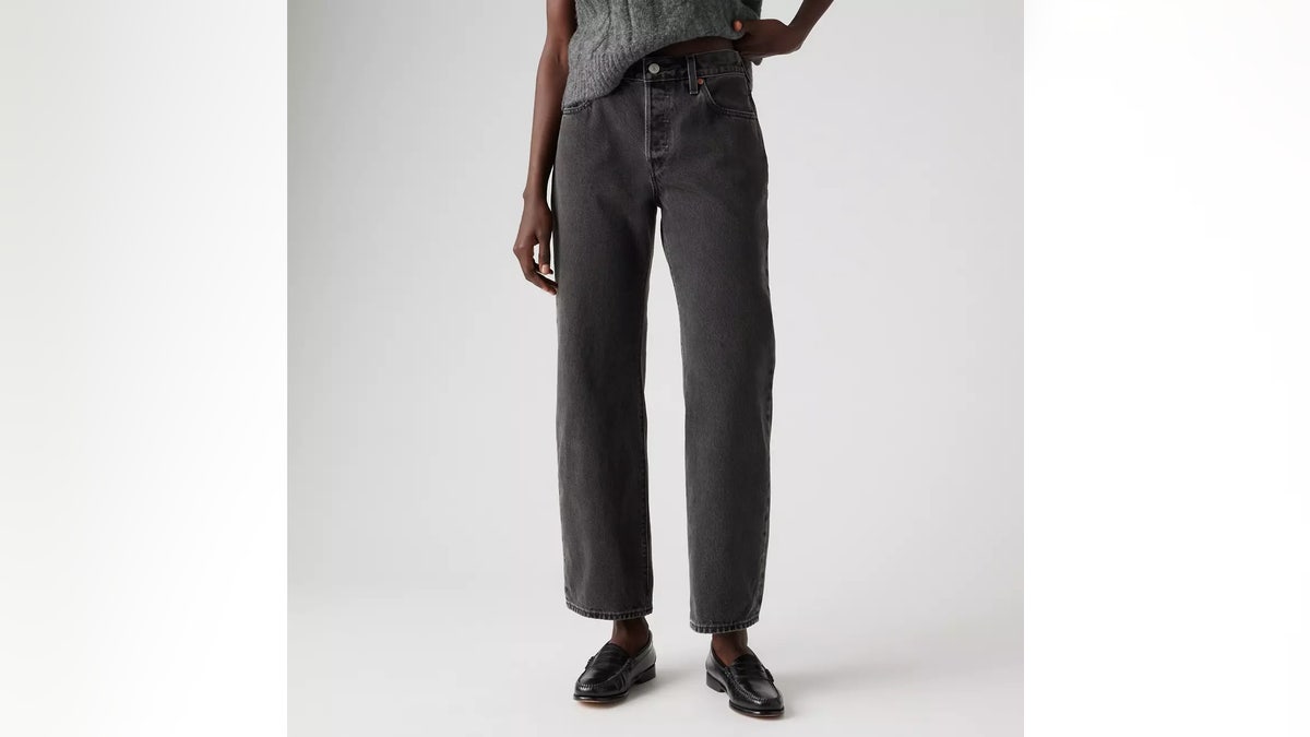 Vintage-inspired jeans with a modern construction.