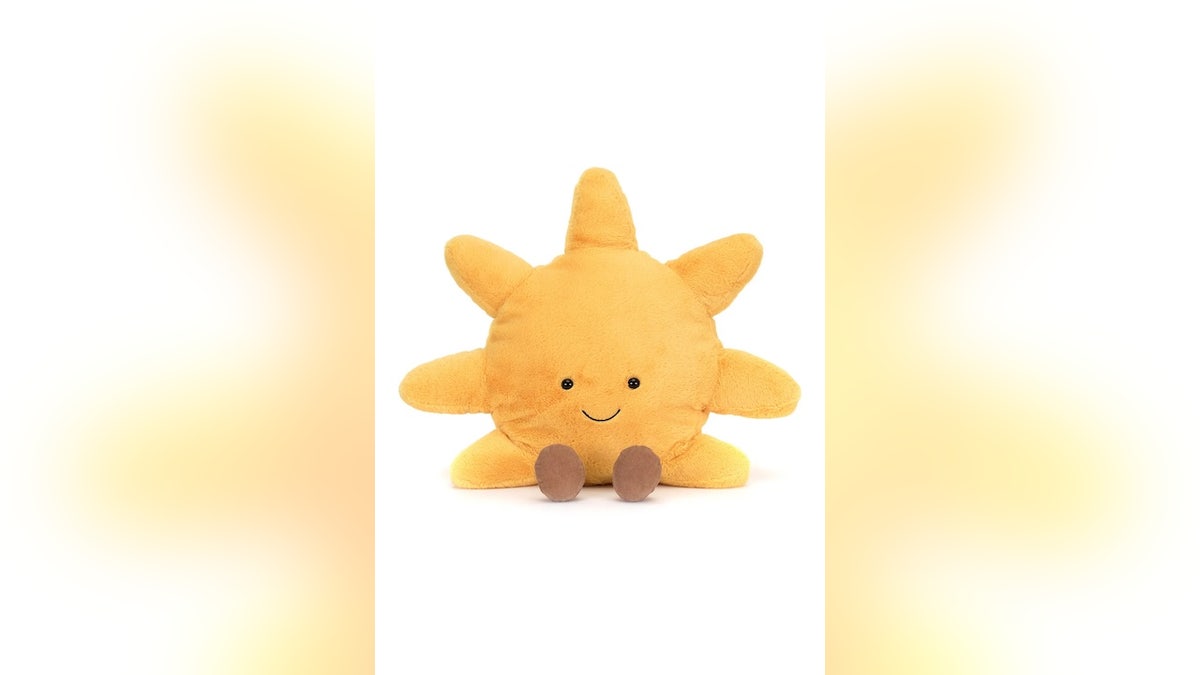 Add this adorable sun to your stuffed animal collection.