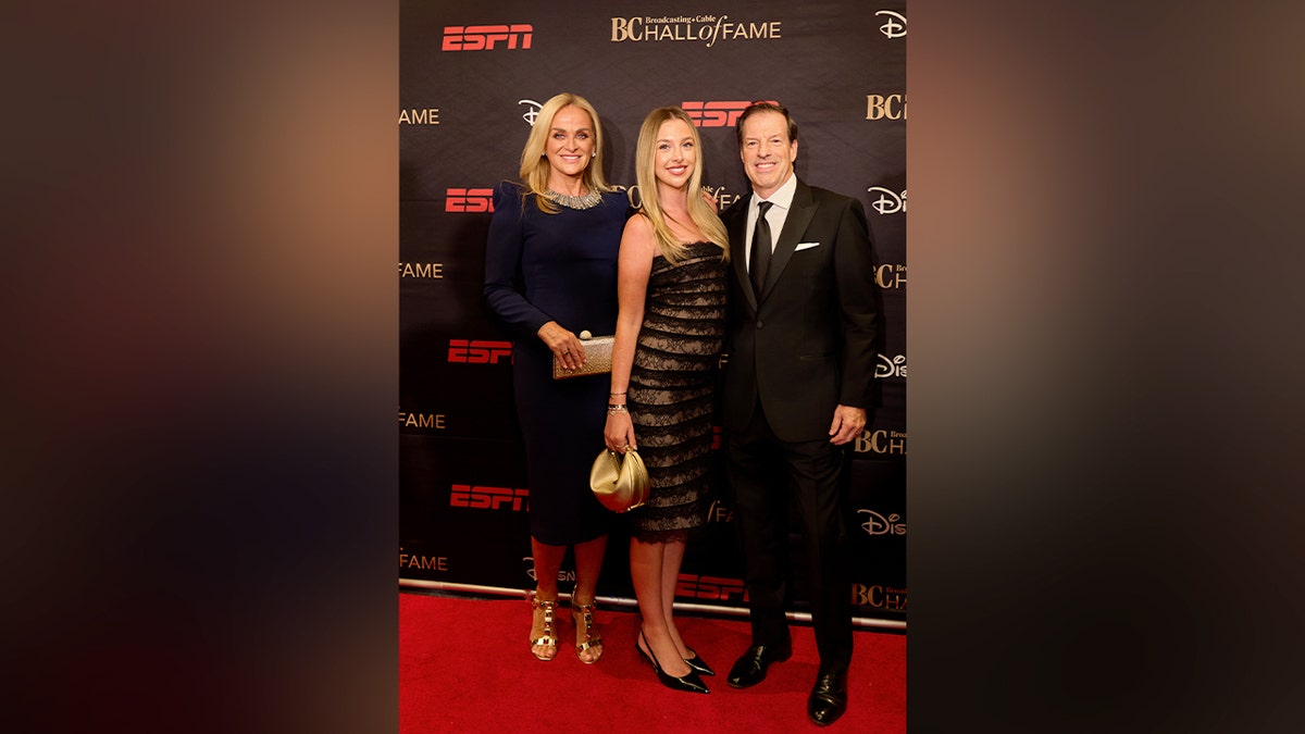 FOX News Media CEO Suzanne Scott, Margaux Scott and Preston Scott