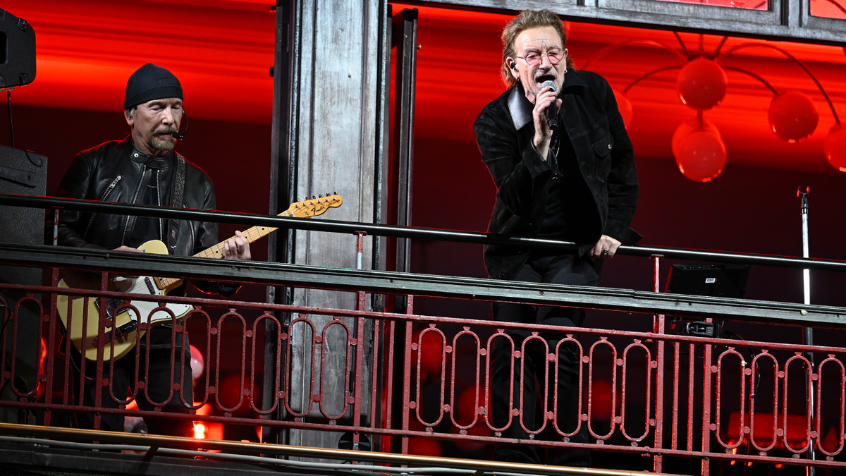 The Edge and Bono
