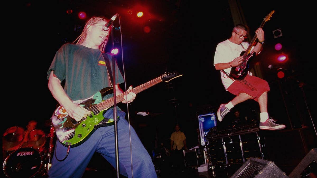 The Offspring performs