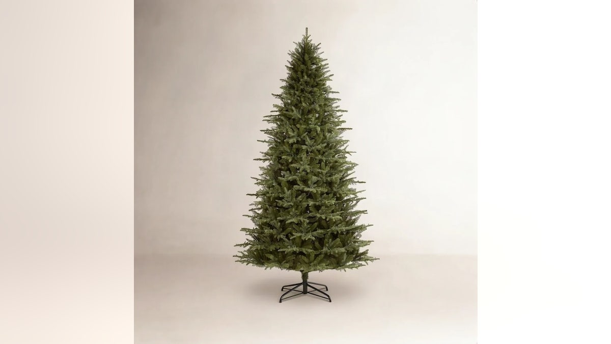 Choose this flocked tree for a winter wonderland in your home.