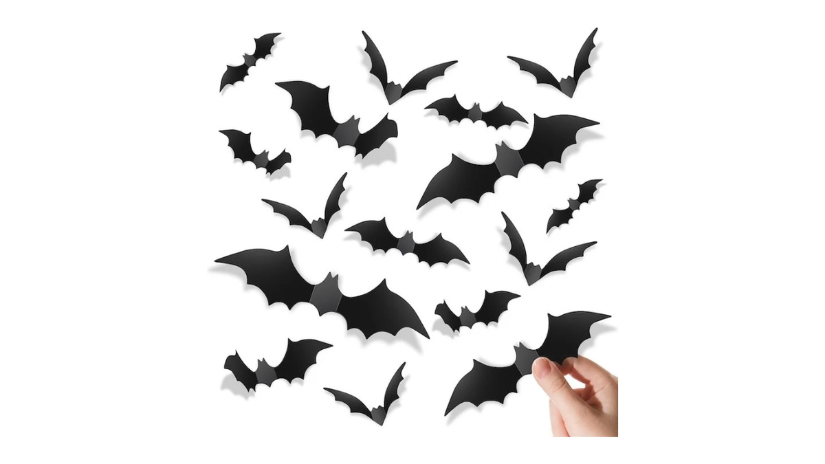 Simply peel and stick these bats to your walls, tables, windows and more.