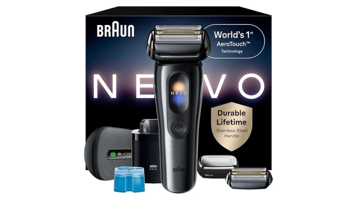 This shaver has 250 blades for easy trimming of even the densest hairs.