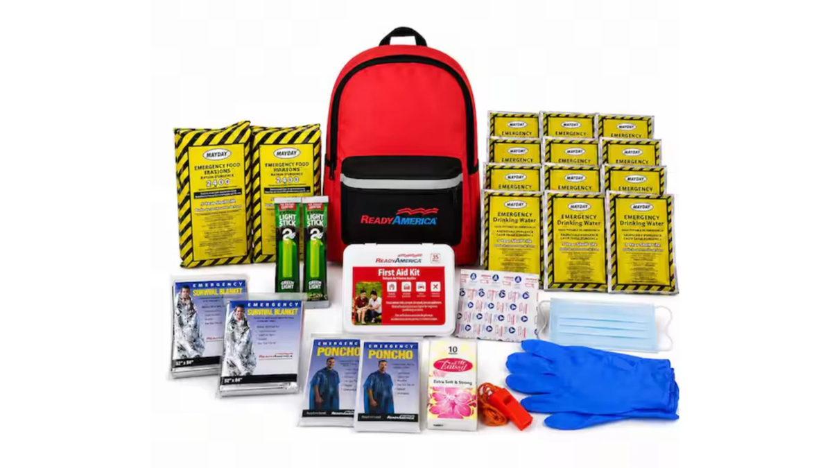 The food and water in this kit have a 5-year shelf life.