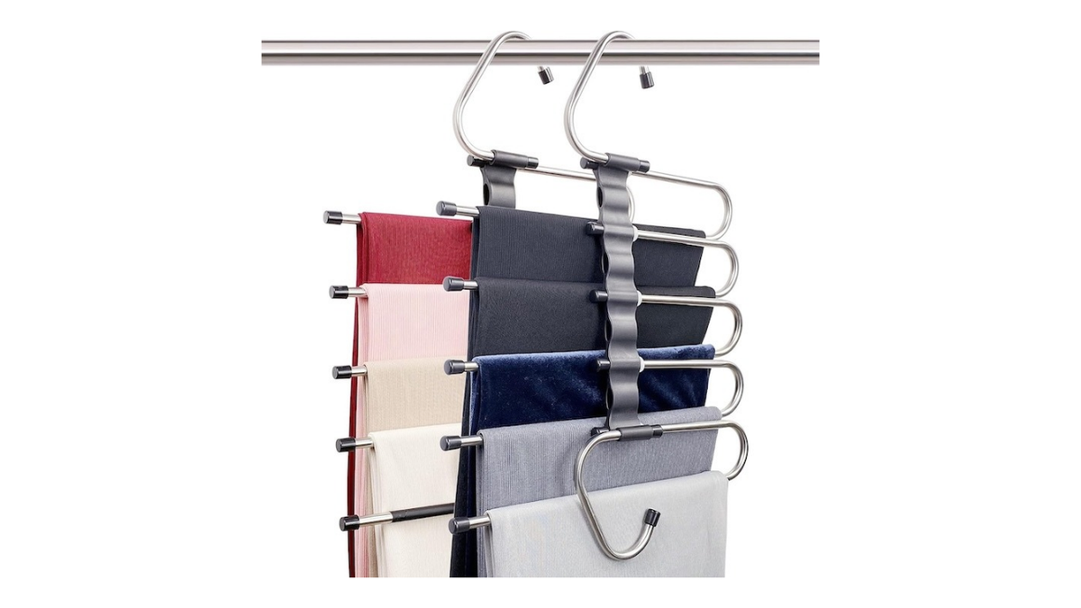 The stainless-steel and plastic construction is sturdy and strong.