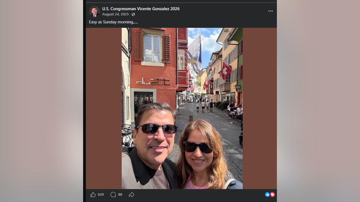 Rep. Vicente Gonzalez in Switzerland