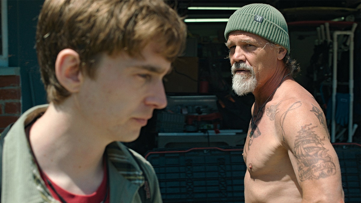 Austin Abrams, Josh Brolin in Whalefall