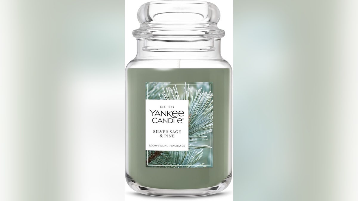 Add holiday cheer to any room with this scented candle.