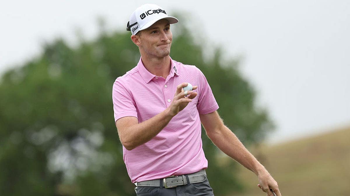 Will Zalatoris of the United States during the first round of the Valero Texas Open 2026 at TPC San Antonio on April 02, 2026 in San Antonio, Texas. (Photo by Stacy Revere/Getty Images)