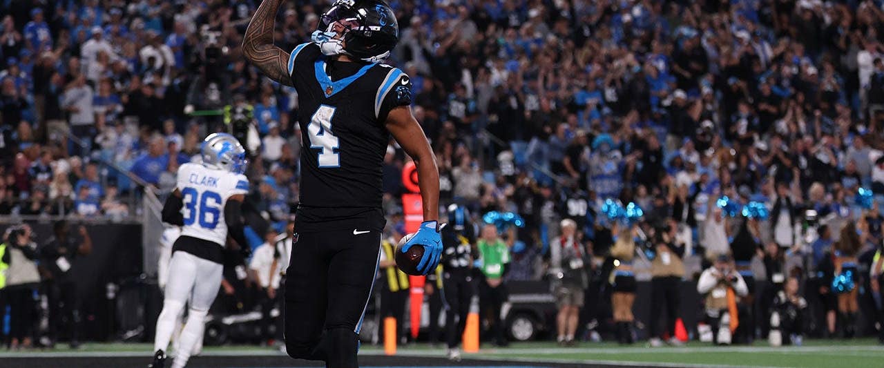 Tetairoa McMillan torments Lions secondary in 58-point Sunday night blowout - Fox News