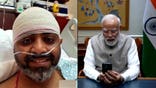 A side by side image of Capt. Smit Machchhar, the FlyDubai pilot who was stabbed in mid air on Sept. 30, 2026, and India Prime Minister Narenda Modi during an Oct. 2, 2026 phone call between the pair.