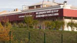 A view of the Medical Assistance and Rescue Centre, an infectious diseases hospital, in the town of Shelekhov in the Irkutsk region, Russia