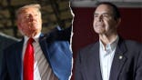 Left: President Donald Trump; Right: Rep. Henry Cuellar