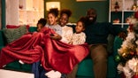 This blanket is perfect for cuddling up with your family during the winter.