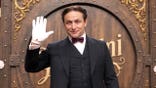 Harry Houdini waving in Fox Nation special