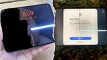 cracked Apple iPhone Duo screens