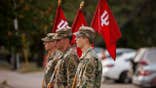 There is a strong military presence and importance on the campus of Indiana University in Bloomington.
