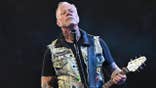 James Hetfield performs onstage at Mercedes-Benz Stadium.