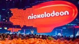 Nickelodeon branding displayed at the 2018 Kids' Choice Awards in Inglewood.