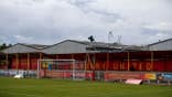 Spencer Stadium in Banbury, England, before an Emirates FA Cup match.