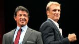 Sylvester Stallone and Dolph Lundgren