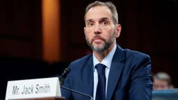 Former Special Counsel Jack Smith testifies during a Senate Judiciary Committee hearing in the Hart Senate Office Building on Sept. 29, 2026, in Washington, D.C.