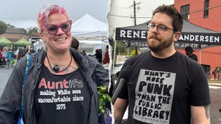 A Gallup poll shows 43% of Americans view socialism positively, but festivalgoers in Takoma Park hesitated when asked about surrendering property.