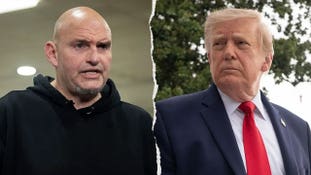 President Donald Trump called Sen. John Fetterman a "great guy" and said he would welcome the Pennsylvania Democrat into the Republican Party ranks.