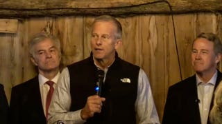 Thune calls Ohio race 'ground zero' in 'knife fight' for Senate while rallying with Husted