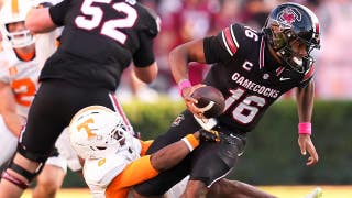 LaNorris Sellers' acrobatics, late fumble recovery help give South Carolina walk-off win over Tennessee