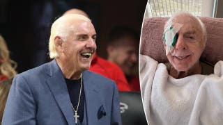 Ric Flair shows off eyepatch in update after fall left him hospitalized: 'I will be okay'