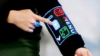 Your next shirt could have a built-in touchscreen
