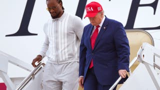 El ex corredor de los « NFL », elegido para el All-Pro, se une al presidente Trump en un mitin de « Georgia » de cara a las elecciones de mitad de legislatura