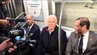 GOP gov candidate rides NYC subway to expose safety fears gripping the blue state - Fox News