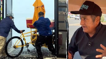 WATCH: Phoenix bank employees rescue food vendor during severe Arizona storm in viral video - Fox News