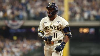Brewers rally past chaotic late-game replay, premature celebrations to win first World Series game in 44 years - Fox News