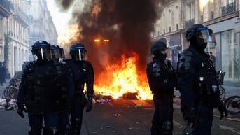 France's Macron blames protests on 'ultra-left groups whose aim is to bring down the Republic' - Fox News