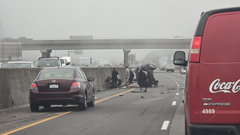 Woman allegedly stabs girl after SUV hits semi as soldiers step in to stop horrific roadside attack - Fox News