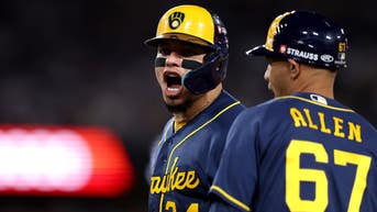 Brewers steal Game 3 to go up 3-0, pushing LA to brink of elimination - Fox News