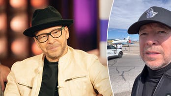 Donnie Wahlberg praises God and pilots after plane skidded off runway at Las Vegas airport