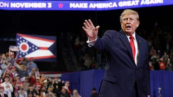 Trump rally crowd chants 'deport' as president rips Ilhan Omar after federal raid