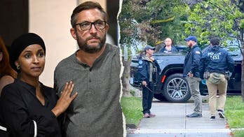 Ilhan Omar’s embattled husband appears at scene of the HSI raid in midst of criminal fraud investigation