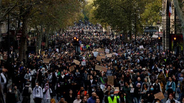 Trials begin in Paris after thousands detained during weekend unrest
