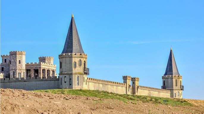 Kentucky Castle in Lexington, Kentucky.