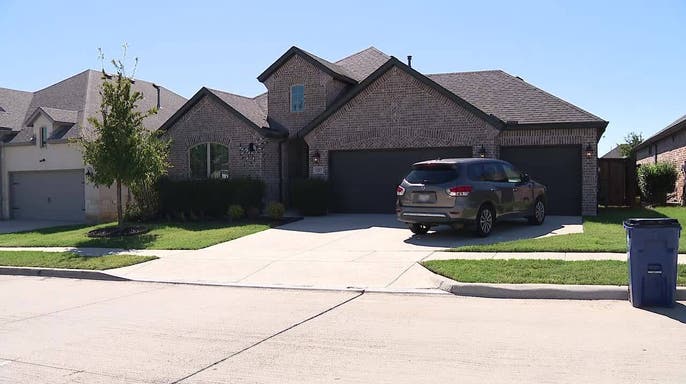 image shows family home where Texas mother allegedly stabbed kids, husband