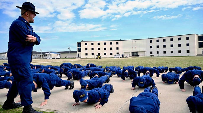 U.S. Coast Guard training