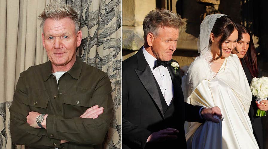 Gordon Ramsay admits real reason he was crying while walking daughter down the aisle